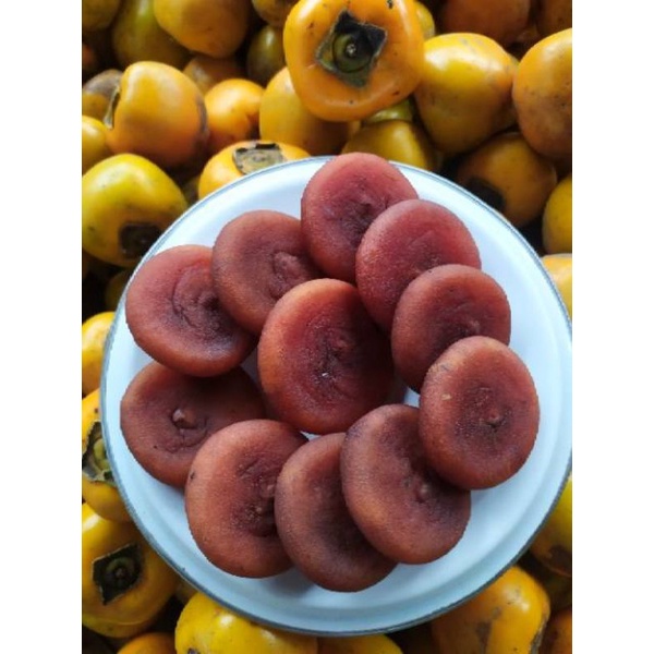 [TERMURAH] Manisan kesemek / dried persimmon / Sai Pia/ buah genit kering