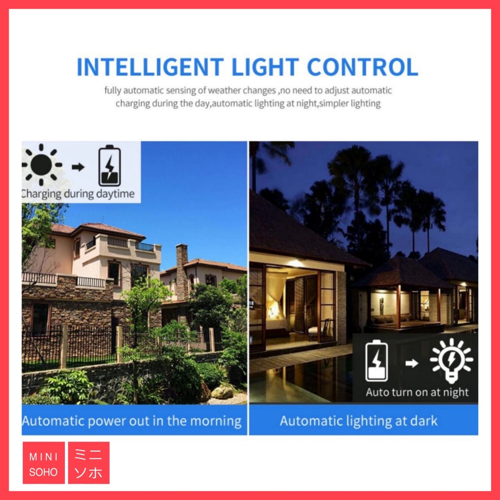 Lampu Jalan PJU Solar Cell (Tenaga Surya) 200W Waterproof IP65