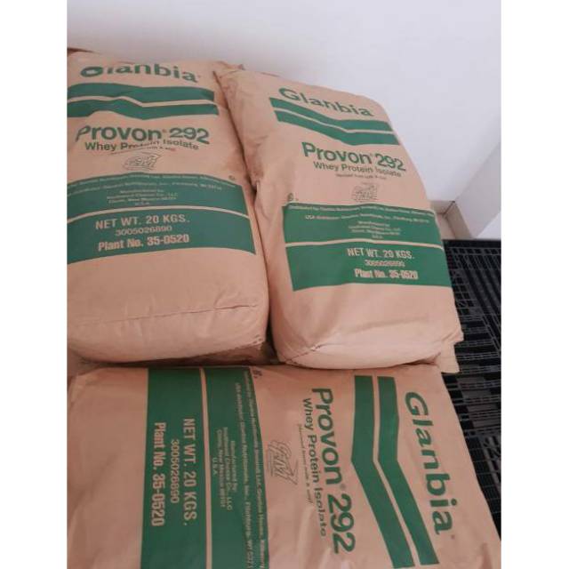 Whey protein isolate glanbia 20kg wpi 90 93 lebih bagus dari milk specialties