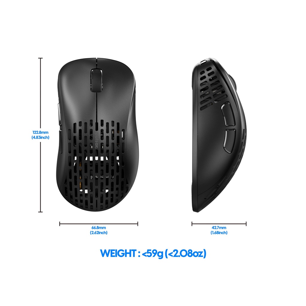 PULSAR Xlite V2 Wireless Ultra Light Gaming Mouse