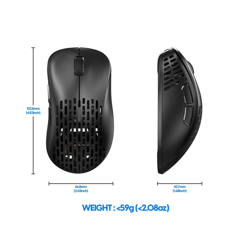 PULSAR Xlite V2 Wireless Ultra Light Gaming Mouse