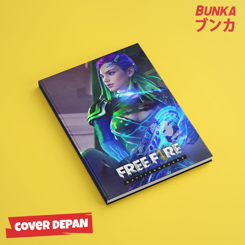 

Notebook Free Fire Moco B Hardcover A5 Buku Tulis Catatan Notes Agenda Planner Jurnal