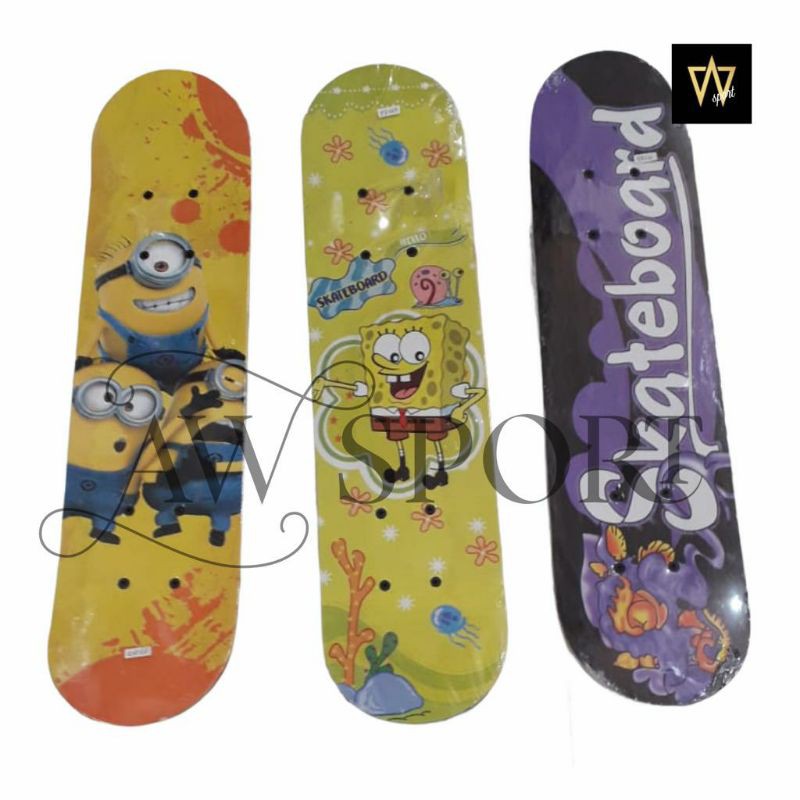 Skateboard Anak Tanggung / Papan Luncur Tanggung