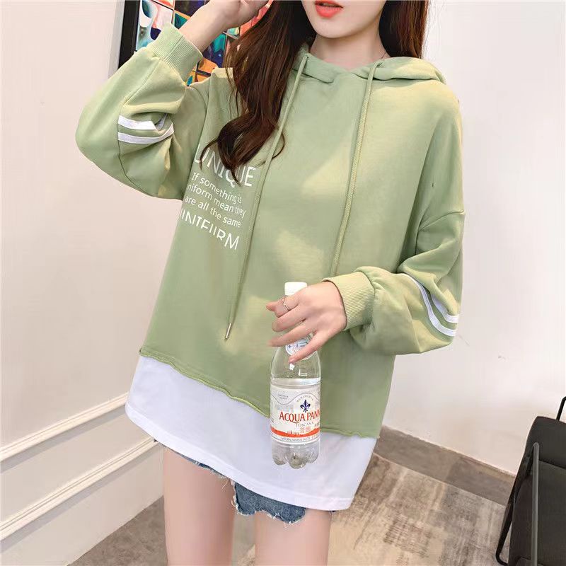 UNIQUE HOODIE 2XL Sweater Jacket Oversize Wanita Pakaian Blouse Berkancing Jumbo Bigsize Kekinian Korean Fashion Kasual Style OOTD Terkini FLEECE Tebal Termurah