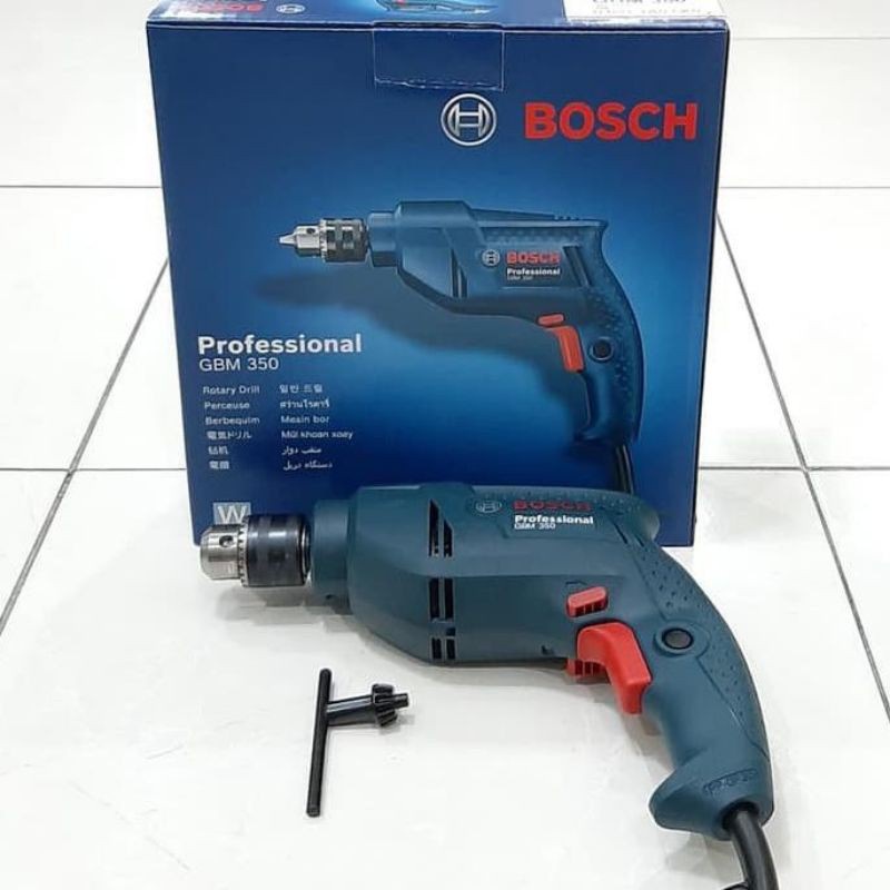 BOSCH Mesin Bor / Electric Drill 10 mm GBM 350 | GBM350 | GBM-350