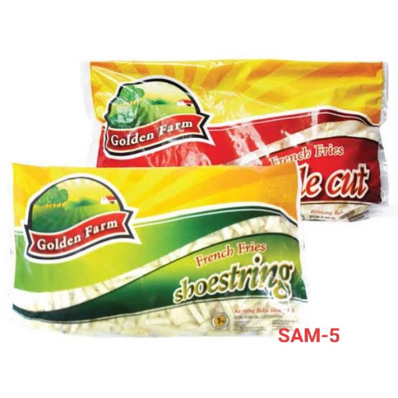 

Kentang beku GOLDEN FARM 1kg