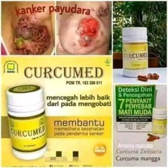 

Curcumed ori Kunir putih obat kanker herbal