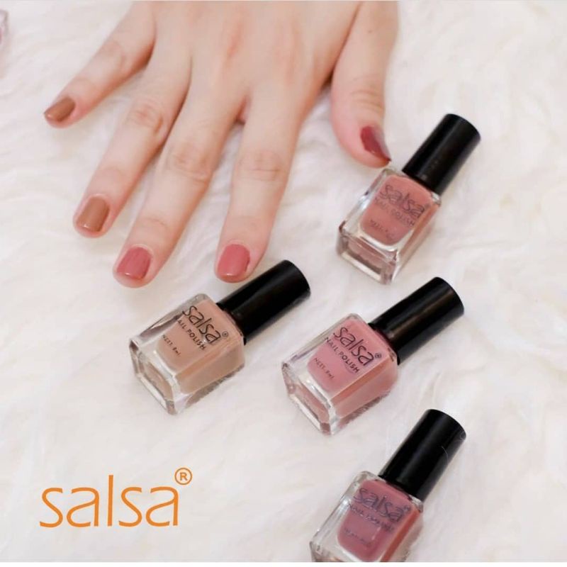 Salsa Nail Polish Ecer Kutek Salsa Cat Kuku Peel Off