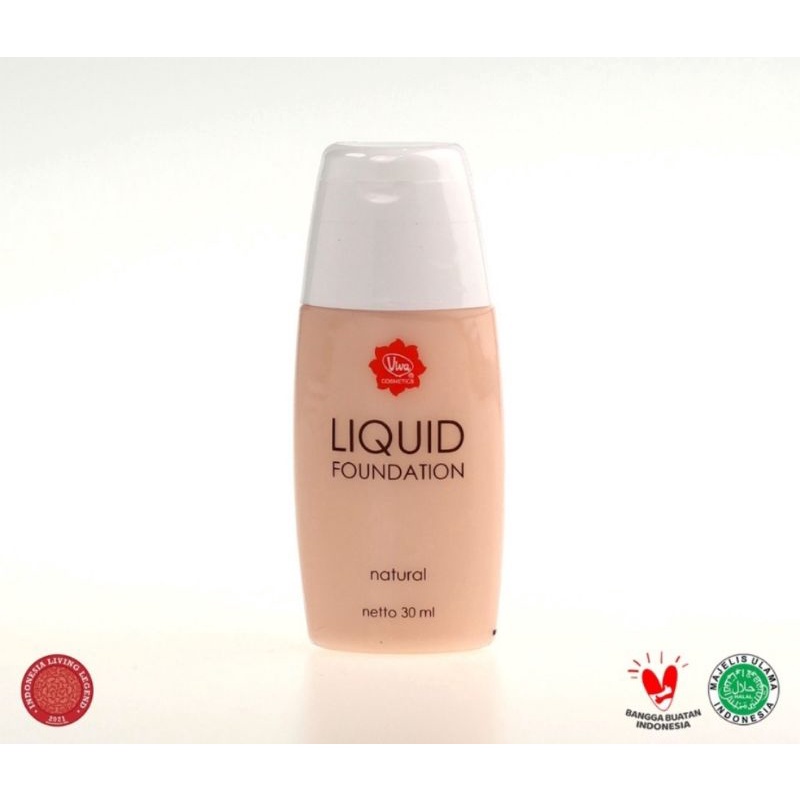 VIVA Liquid Foundation 30ml ( Alas Bedak Viva)