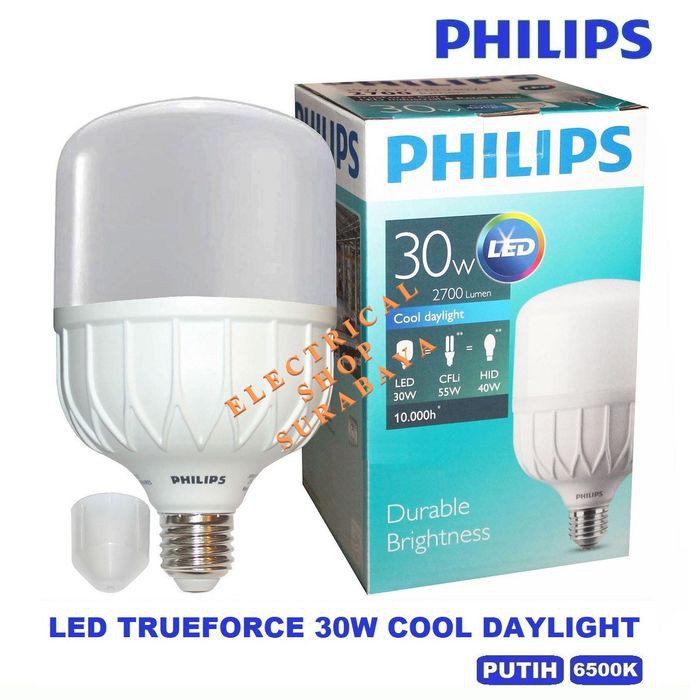 Promo PHILIPS LAMPU LED TRUEFORCE 30W 30 WATT PUTIH (GARANSI & HARGA GROSIR) Limited