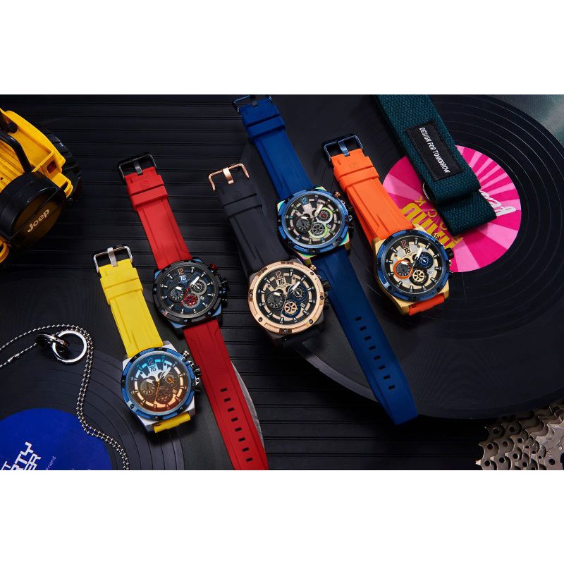 JAM TANGAN PRIA T5 H 3867G Box Set Original