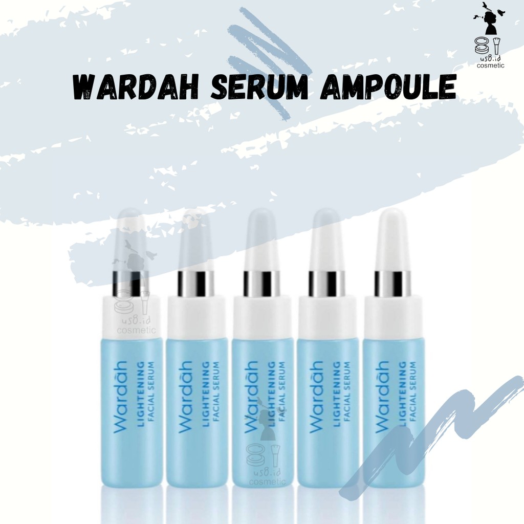 WARDAH LIGHTENING SERUM AMPOUL /SERUM PENCERAH WAJAH (BIJIAN) 5 ML 8 ML 30 ML NIACINAMIDE