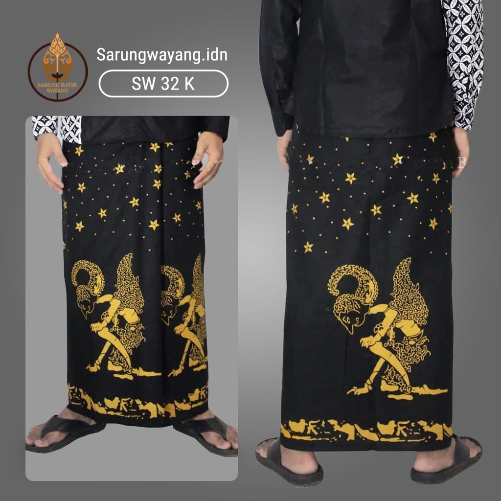SARUNG BATIK TERBARU 2021 | SARUNG WAYANG BENOWO SENDIKO DAWUH | sarungbatikidn