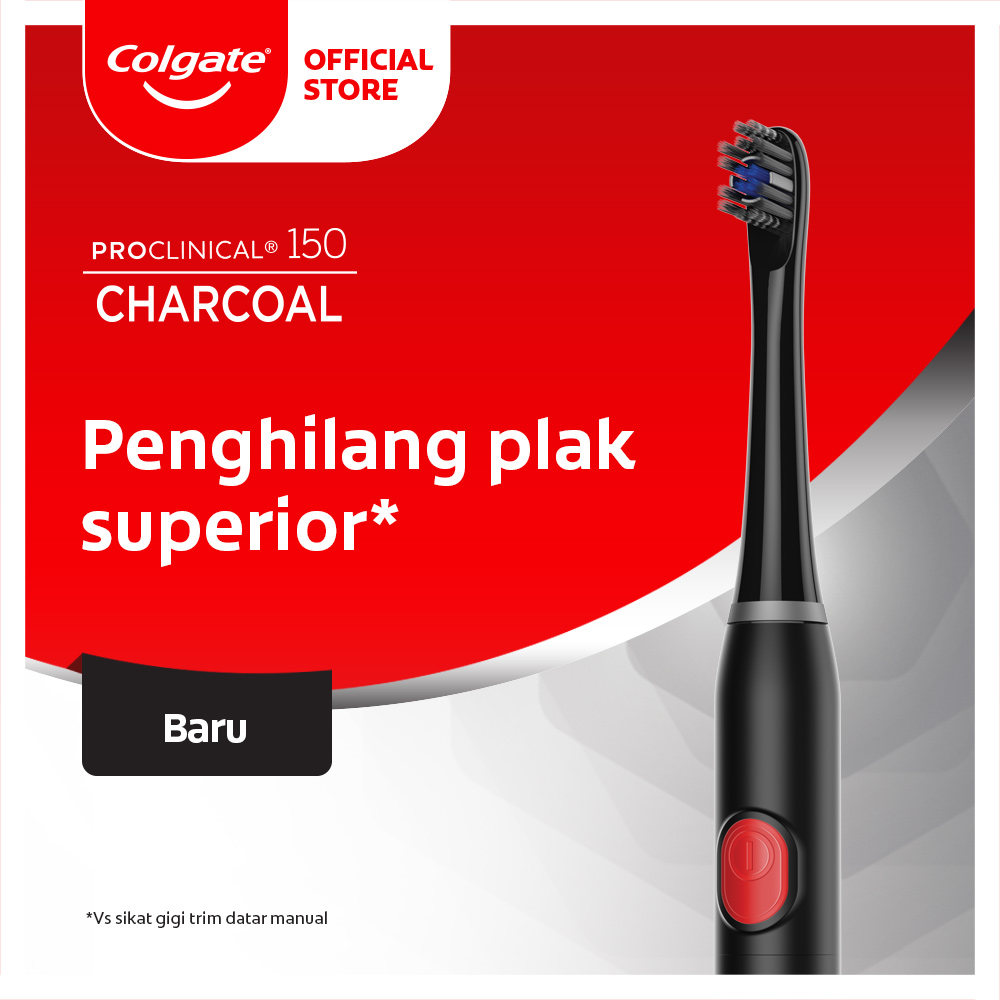 Colgate ProClinical Charcoal B150 - Sikat Gigi Elektrik