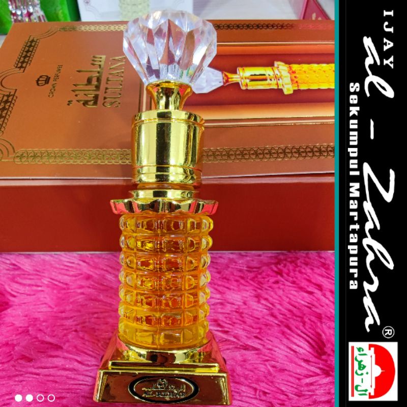 PARFUM MINYAK WANGI SULTANA AL REHAB ORIGINAL BOTOL MEWAH MURAH