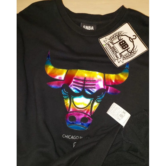 Crewneck Chicago Bulls Rainbow