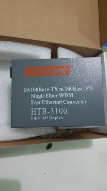 NETLINK HTB 3100 10/100 SINGLE MODE MEDIA CONVERTER