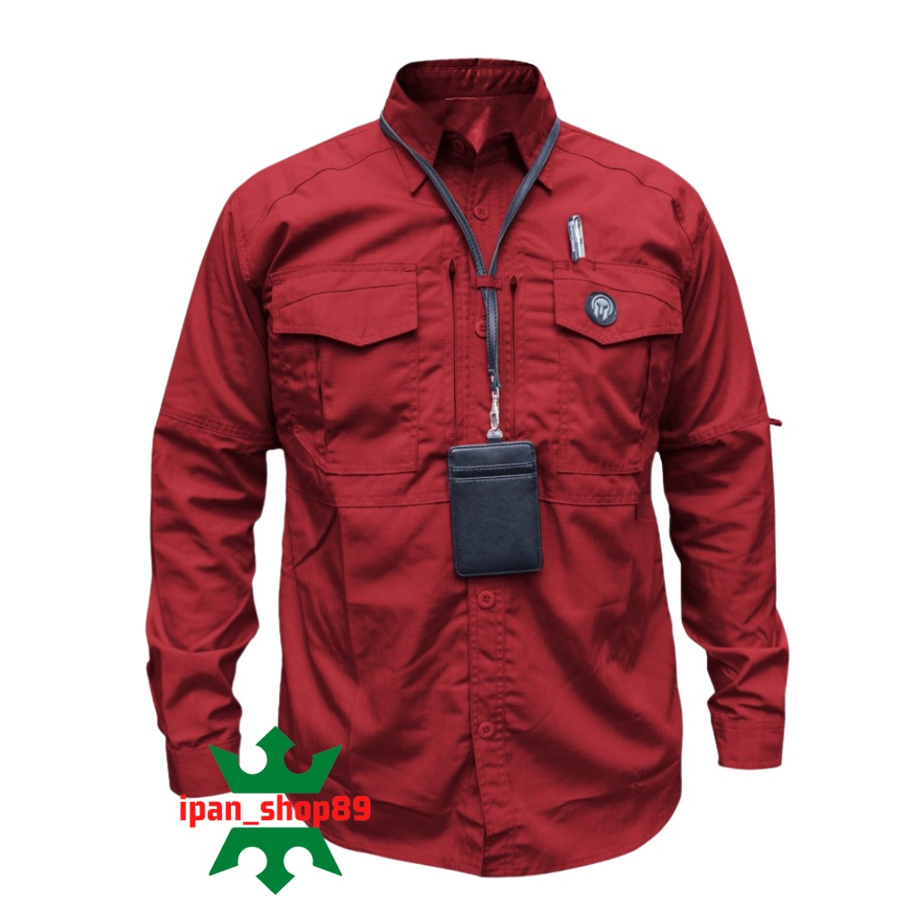 [ PENGIRIMAN EXSPRESS ] M-Tac Kemeja Lengan Panjang Pria M Tac Tactical / Kemeja Outdoor Mtac bahan berkualitas