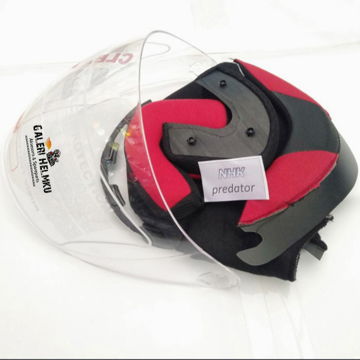 BUSA dan KACA HELM NHK PREDATOR 2VISOR SEPAKET