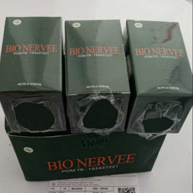 Bio Nerve Asli BPOM perboks