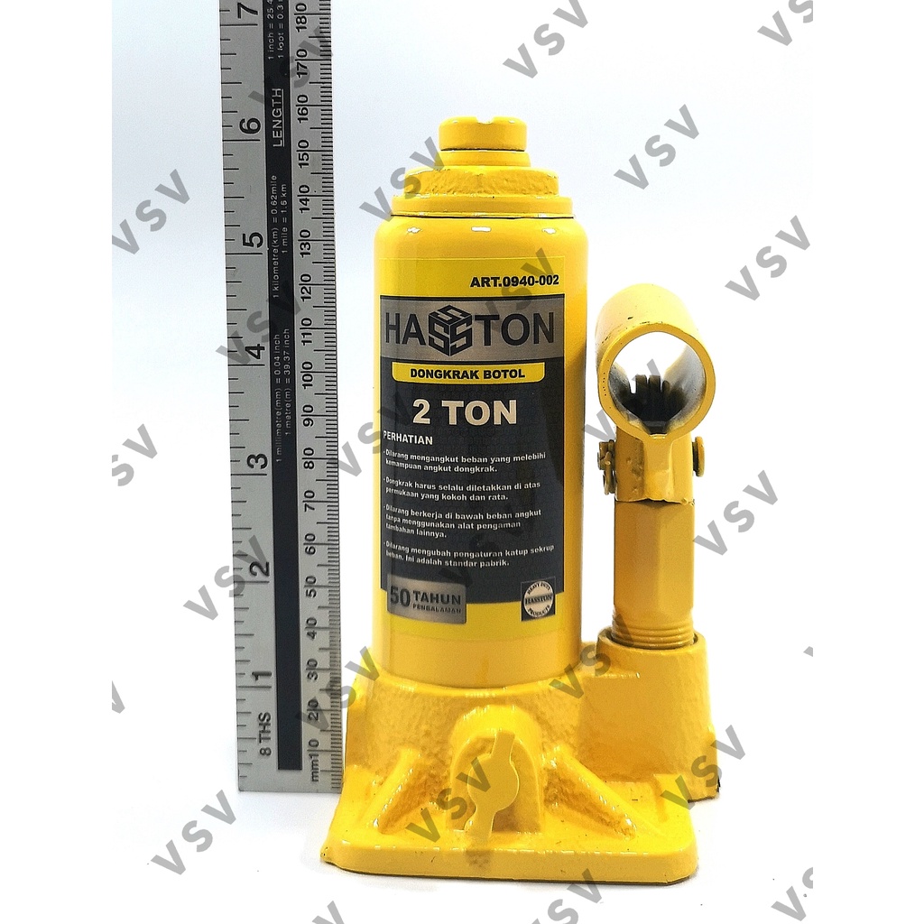 HASSTON Dongkrak Botol 2 Ton 0940-002