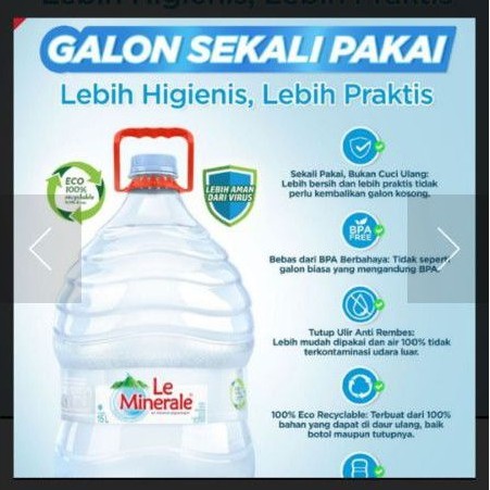 

le Minerale 15 liter. yaps 15liter itu terdiri dari 15000mililiter, kalo ga salah ya ;p