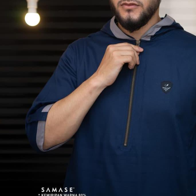 baju jubah hoodie V-0121 SAMASE