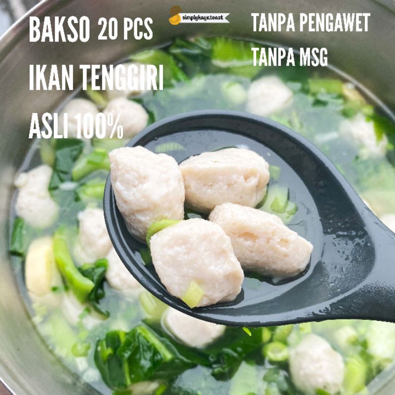

BAKSO IKAN TENGGIRI/BAKSO HOMEMADE/IKAN TENGGIRI/BAKSO ENAK/BAKSO TANPA PENGAWET/BAKSO ANAK ANAK