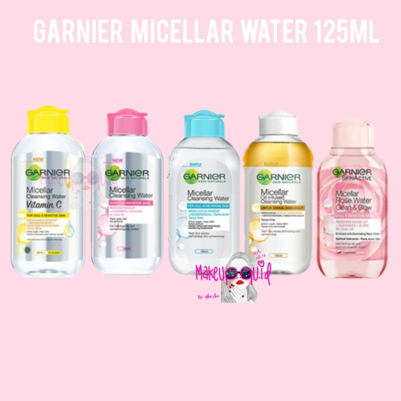 Garnier Micellar Water 125ml / Garnier micellar Water / Micellar water Garnier