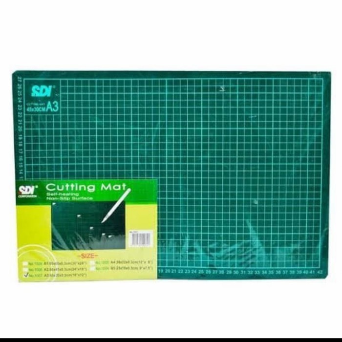 

Terbatas Cutting Mat A.3 / Alas Potong A.3 Sdi Uk. 45 X 30 Cm Sale!!!