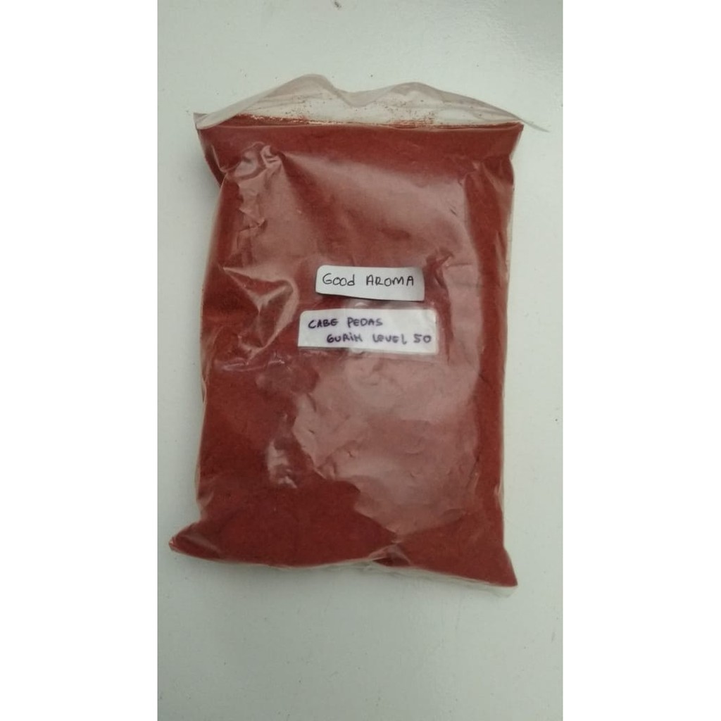 

Bumbu Tabur Cabe Pedas Gurih Level 50 1 kilogram, Jual Bubuk Cabe Pedas Gurih Level 50 1 kg Hottest Seasoning Chili Powder Halal salty