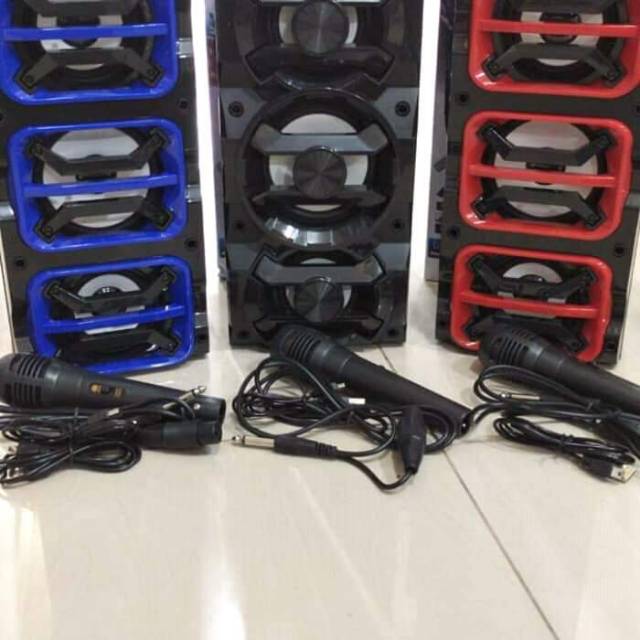 Speker aktif bluetooth tiga tingkat