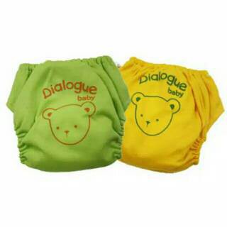 ♥BabyYank♥ DIALOGUE CELANA LAMPIN KANCING PRINT DGU DLC3209