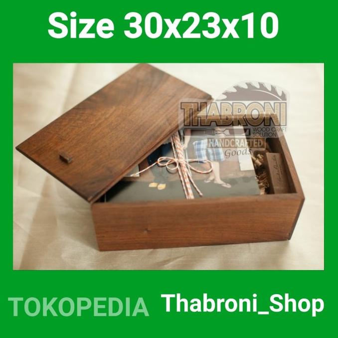 

[COD] Kotak Memori Kayu Pernikahan Wedding Box Kayu Hampers Box Kayu Box Hot [COD]