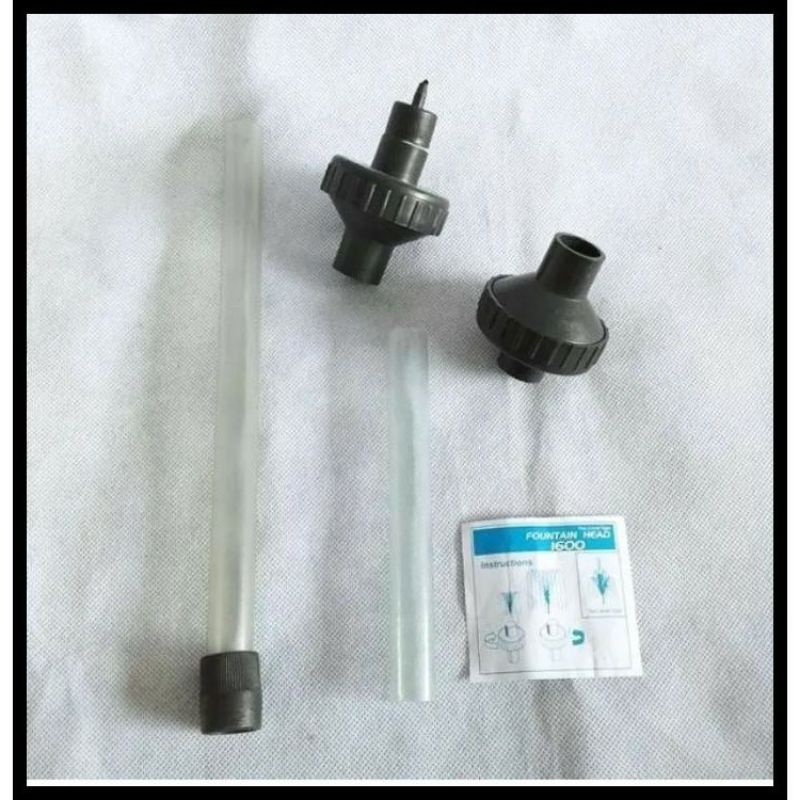 SHOWER FOUNTAIN Nozzle Pipa Air Mancur kolam Aquarium