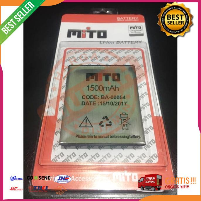 Acc Hp Baterai Mito A150 Ba 00054 Model Baterai Kotak 1500Mah Ori Oem