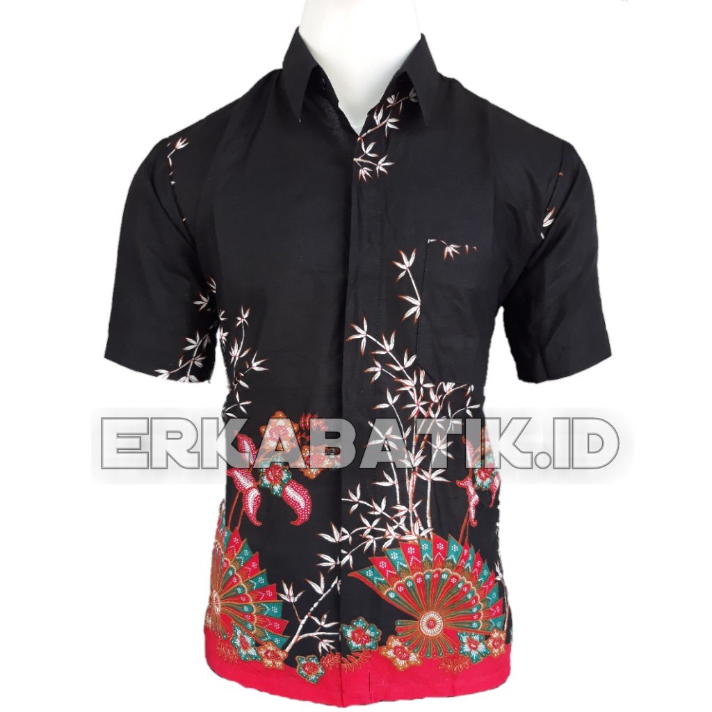 Kemeja Batik Motif Bambu