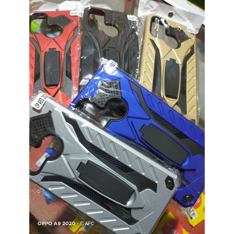 HARDCASE SPIGEN ROBOT OPPO A53 2020 A33 2020 | Shopee