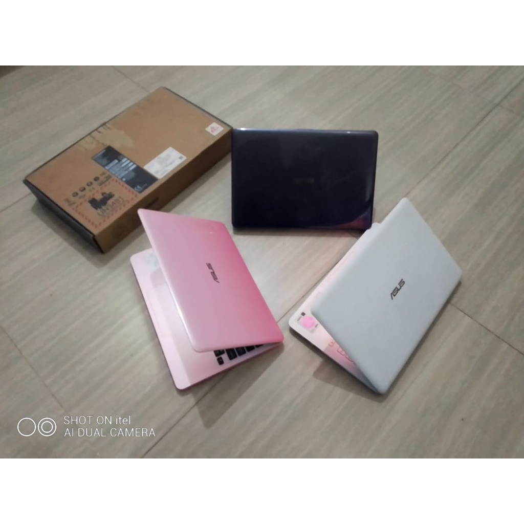 NOTEBOOK SECOND SETARA LAPTOP ASUS  11,6 INC HDD 500GB atau bisa ganti SSD 128 GENERASI BARU WINDOWS10 ZOOM  SIAP PAKAI MULUS HANYA 2JUTAAN ORIGINAL BERGARANSI SEPETI BARU