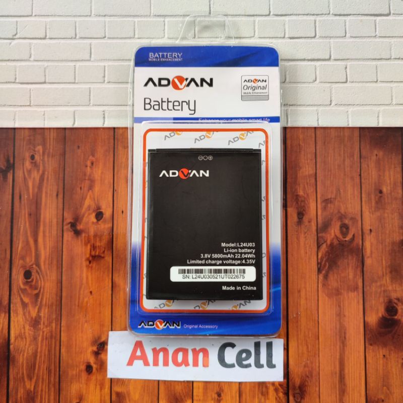 BATRE BATERAI ADVAN NASA 5202 L24U03 / BATRE / ADVAN L24U03