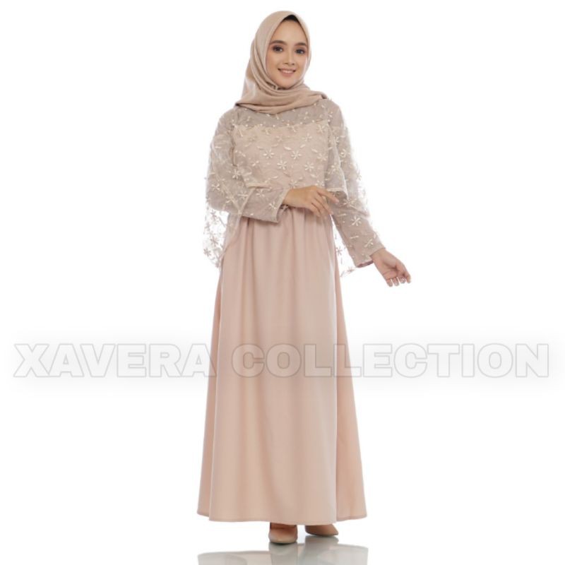 XC - Maxi Chikita Wanita / Maxi Dress Terbaru / Maxi Populer / Maxi Trendy Kekinian / Fashion Muslim-5
