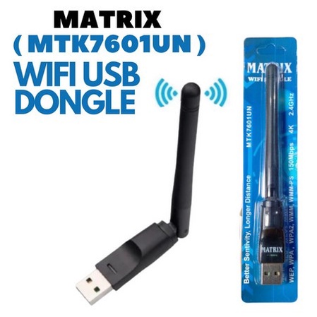 ITSTORE Usb Wifi Wireless Adapter 150 Mbps Usb Dongle Wifi Matrix MTK7601UN Cocok Untuk SET TOP BOX