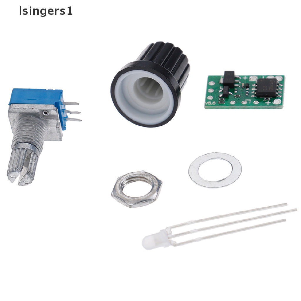 (lsingers1) 616dev V5.5 DC 12-24V Papan Kontrol Temperatur mini DIY Dengan Lampu LED Untuk T12