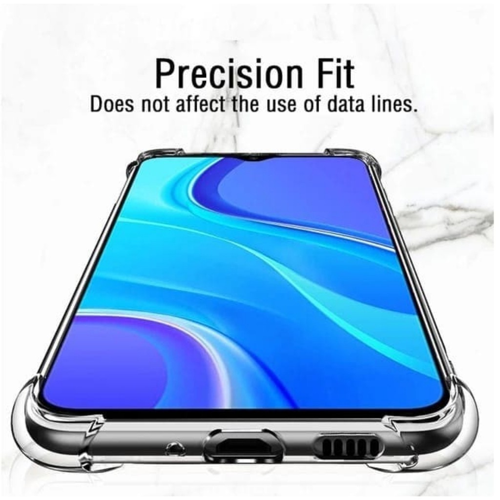 Airbag Anti Crack Xiaomi Redmi 9 clear case casing cover transparan