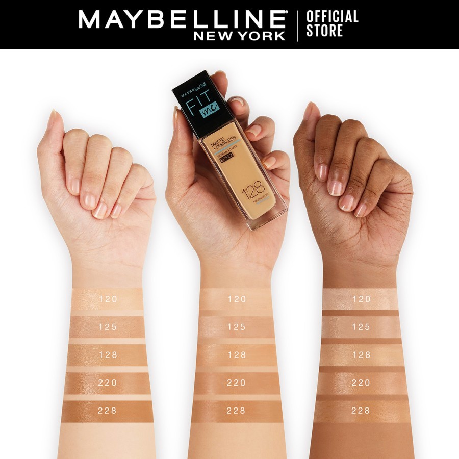 MAYBELLINE FIT ME MATTE + PORELESS 16 H OIL CONTROL SPF22 (30ML)