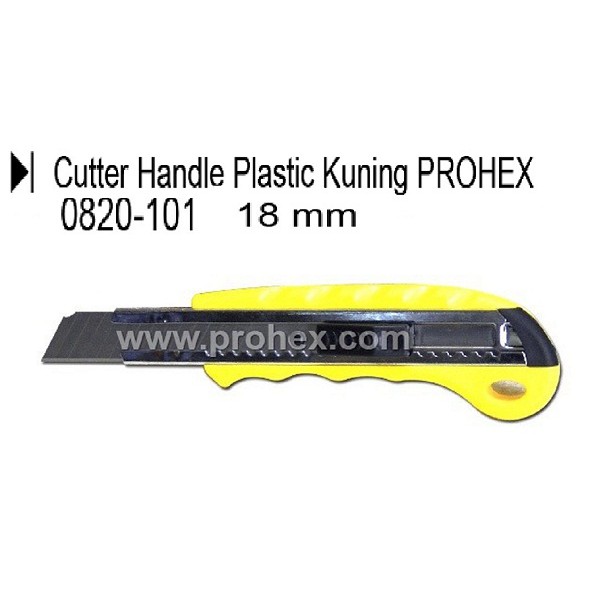 

Cutter Handle Plastic Kuning 0820-101