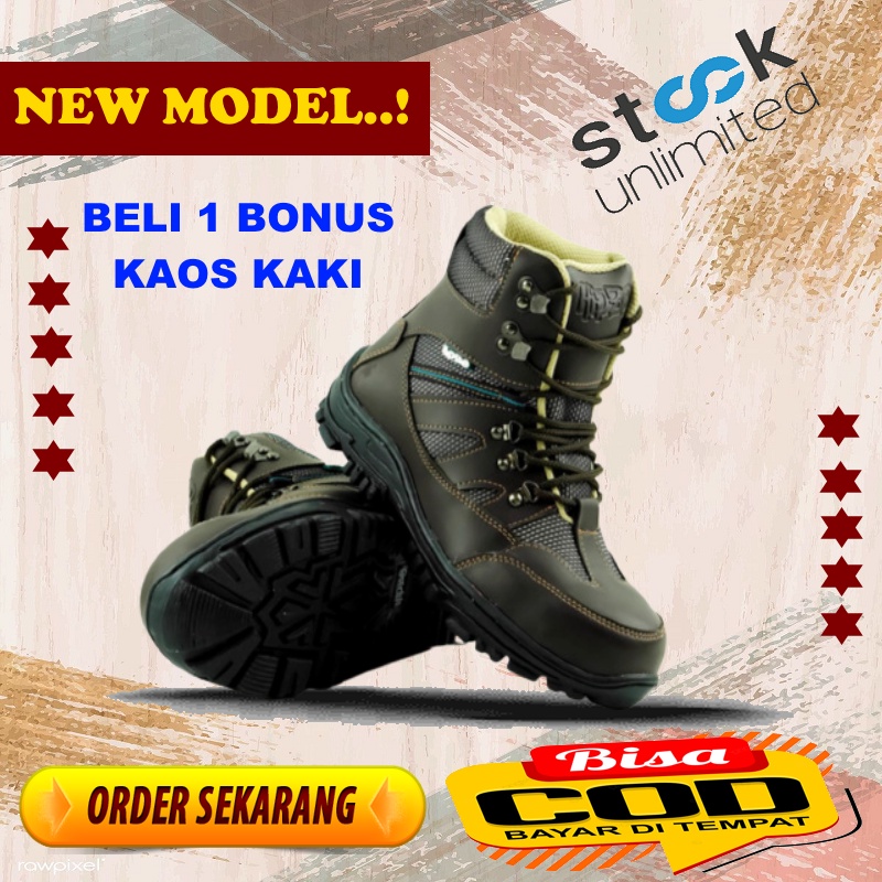 sepatu trekking snta Mokzhaware Gunung Waterproof Air Protec Protector Original Outdoor Pria Hiking