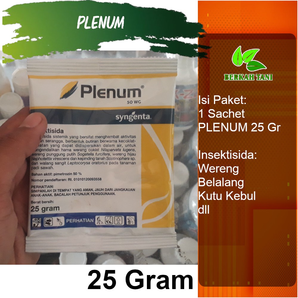 Plenum 25 Gram Obat Hama Wereng dan Sundep