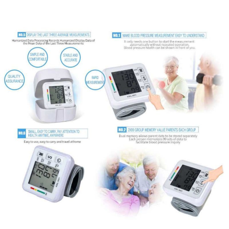 TensiMeter Digital Alat Pengukur Tekanan Darah Tensimeter