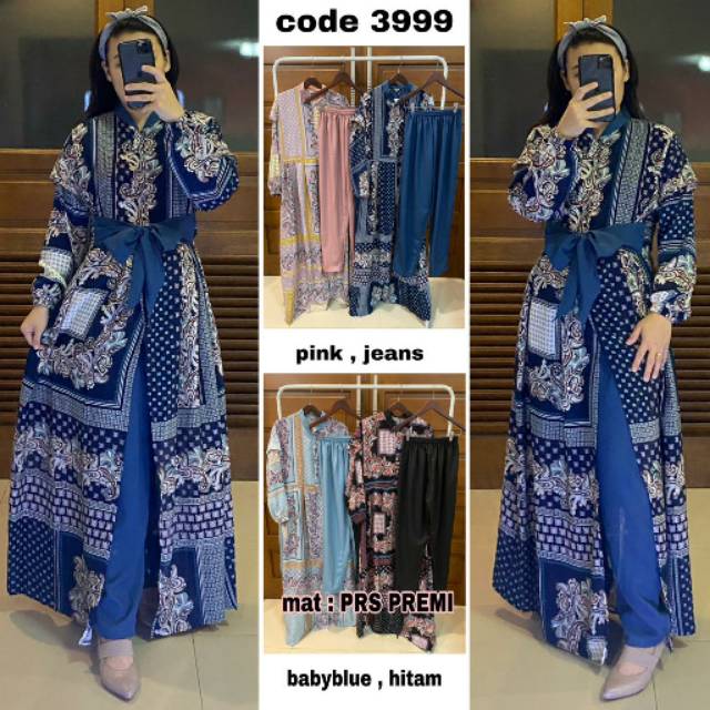 Gamis setelan celana